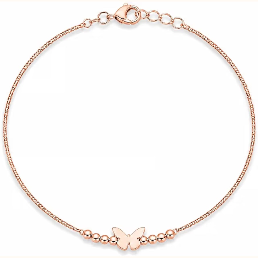 Dual Tone Anklet Style 2 925 sterling silver jewellery
