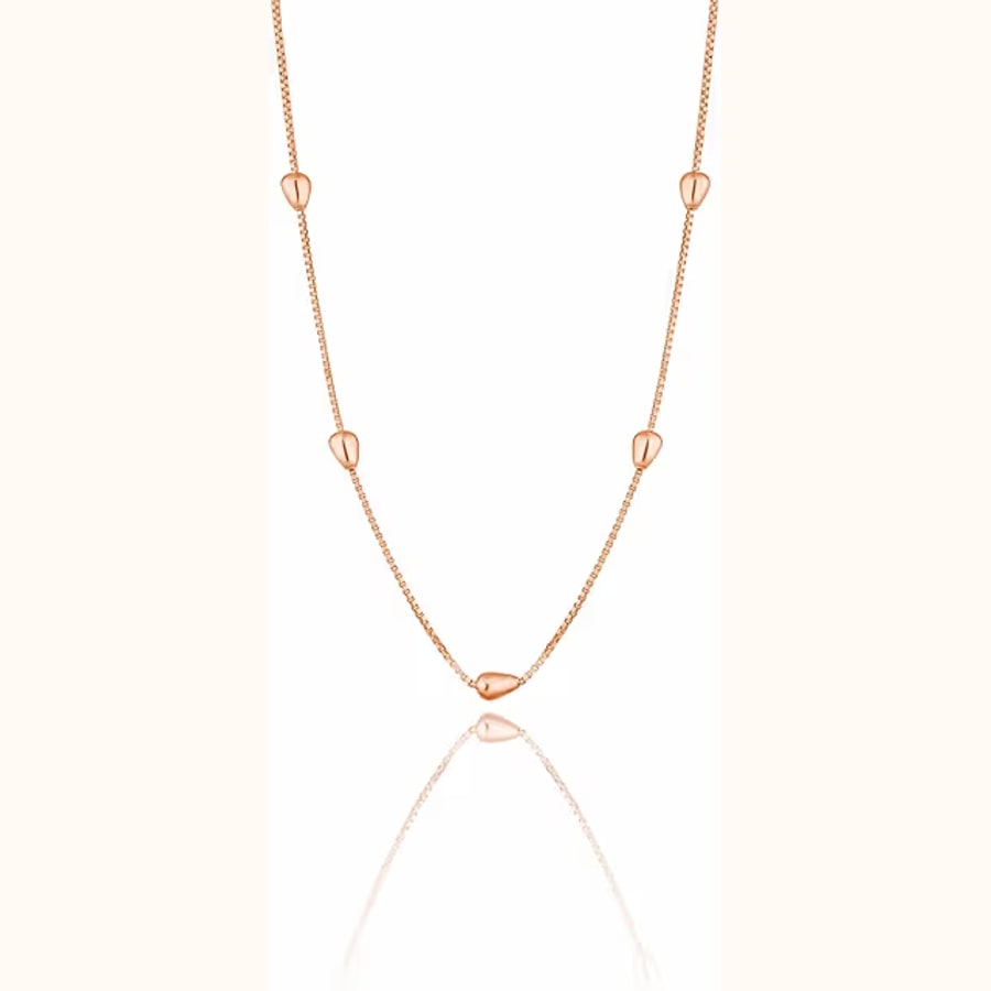 Dual Tone Chain Pendant 925 sterling silver jewellery