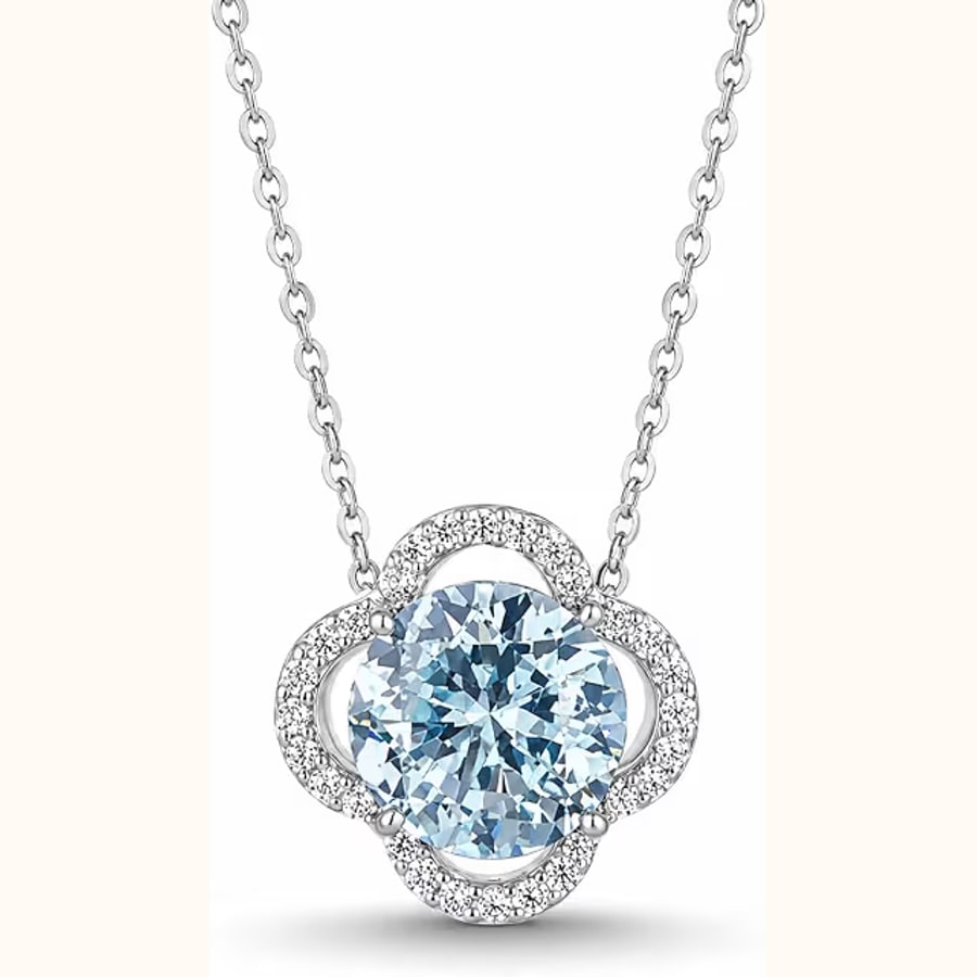Dual Tone Chain Pendant Style 7 925 sterling silver jewellery