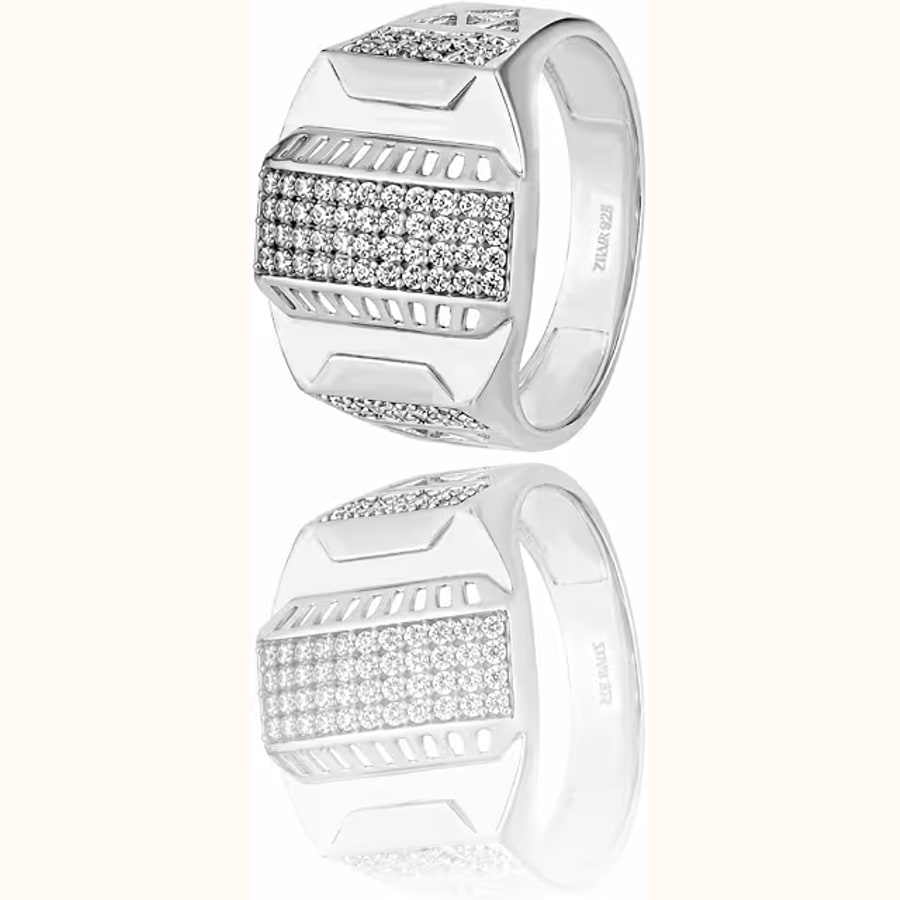 CZ Stone Ring 925 sterling silver jewellery