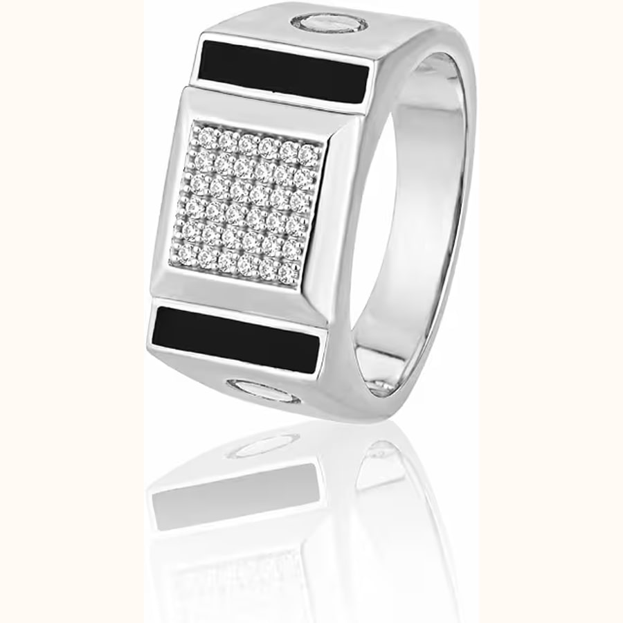 CZ Stone Ring Style 5 925 sterling silver jewellery