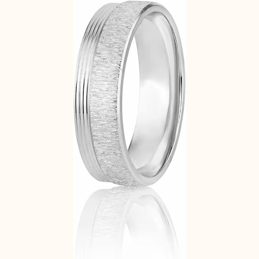 Luxe Dual Tone Ring 925 sterling silver jewellery